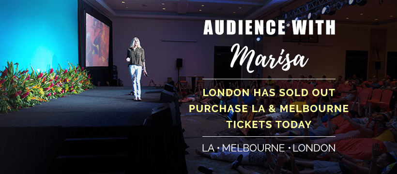 Audience with Marisa - sold