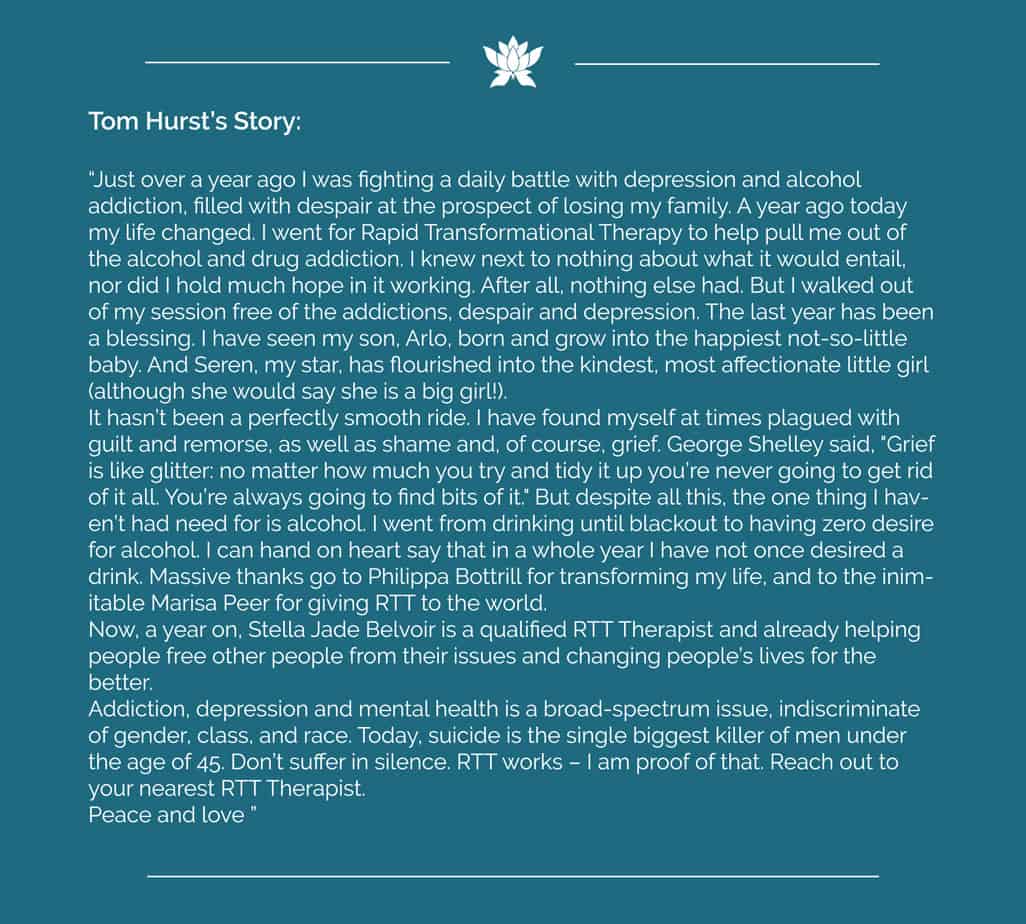 Tom Hurst Testimonial