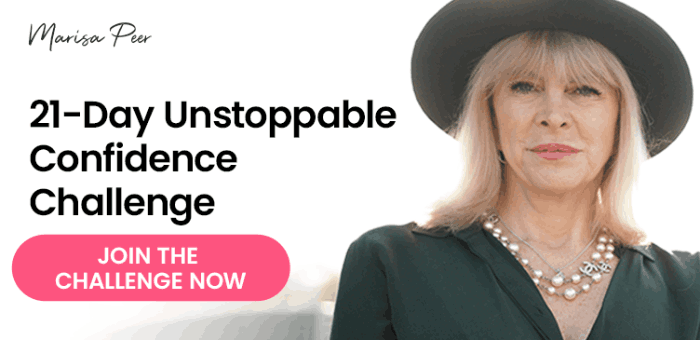 join the 21-day confidence challenge and learn to stop feeling like a failure