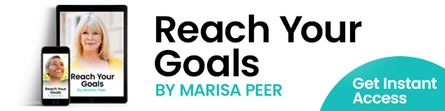 Reach Your Goals by Marisa Peer Banner