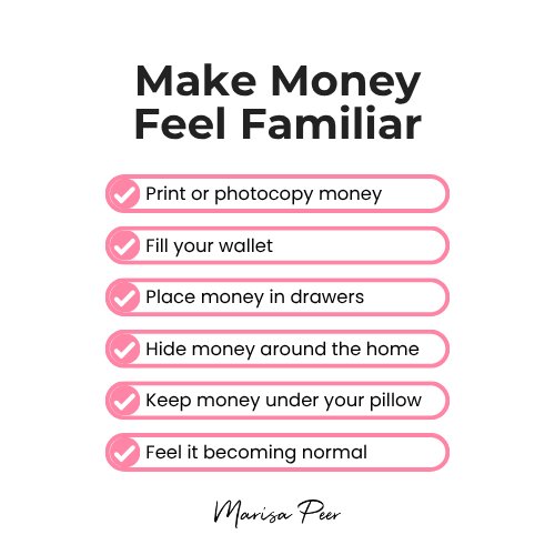 Money Familiarity Exercise list